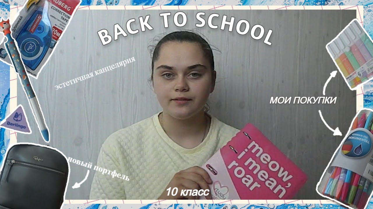 МОЯ КАНЦЕЛЯРИЯ К Школе || back to school 2022 - покупка эстетичной и милой канцелярии \ в 10 класс