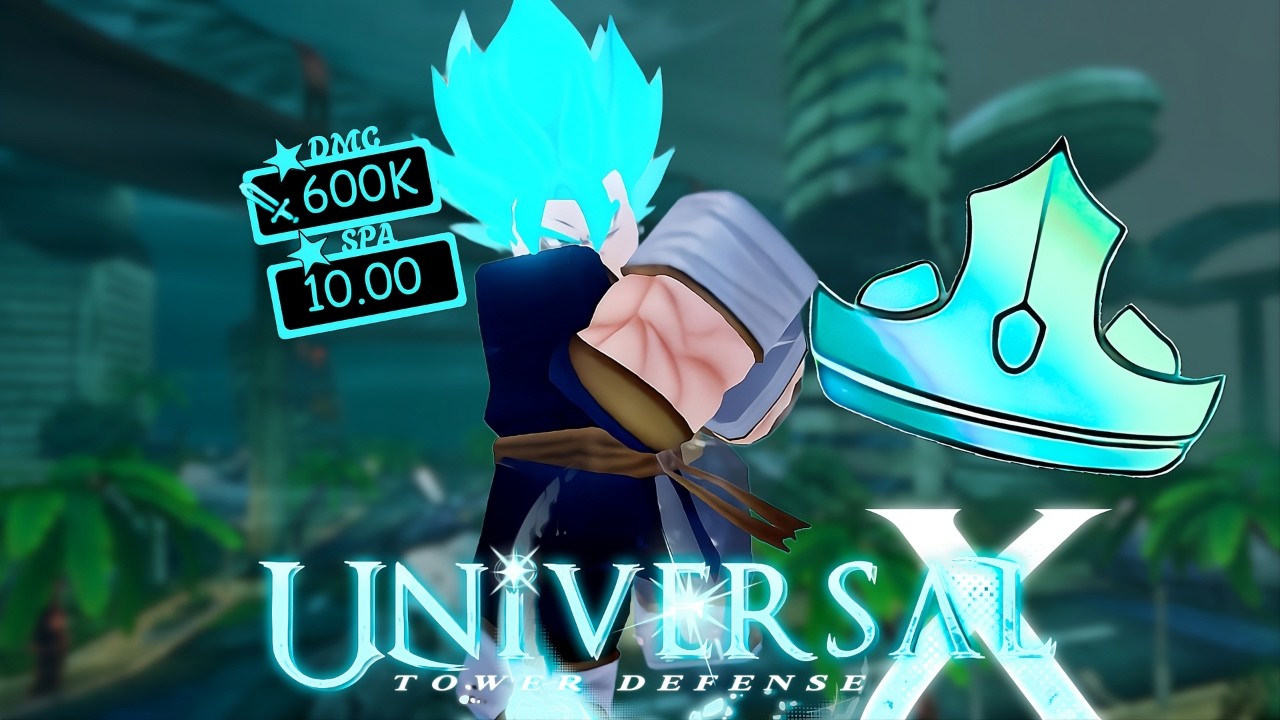 Получение 0,1% Vegito Blue в Universal Tower Defense X