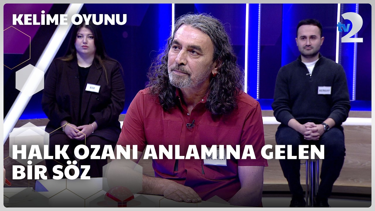 Halk ozanı anlamına gelen bir söz | Kelime Oyunu