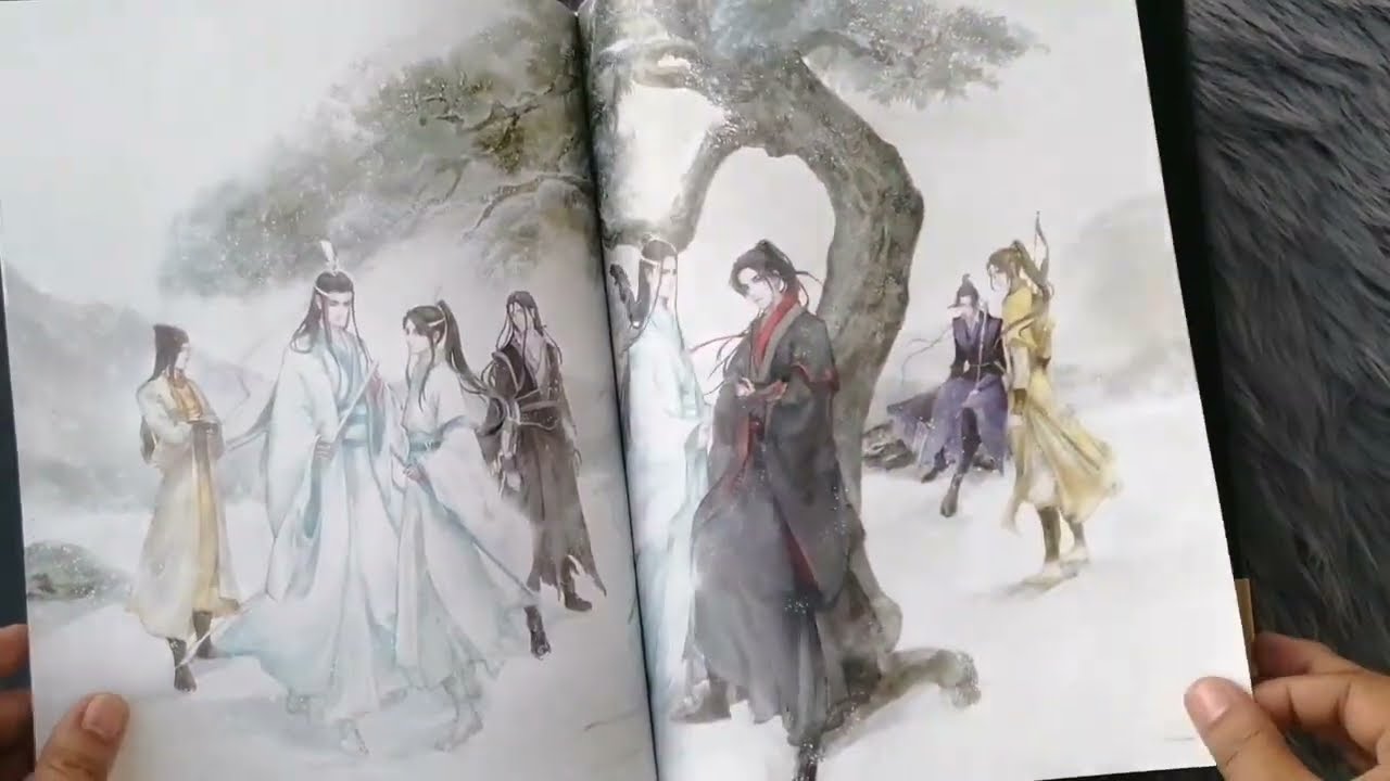 Grandmaster of Demonic Cultivation Artbook l Untamed l Mo Dao Zu Shi #artbook #artbooks #artbooks