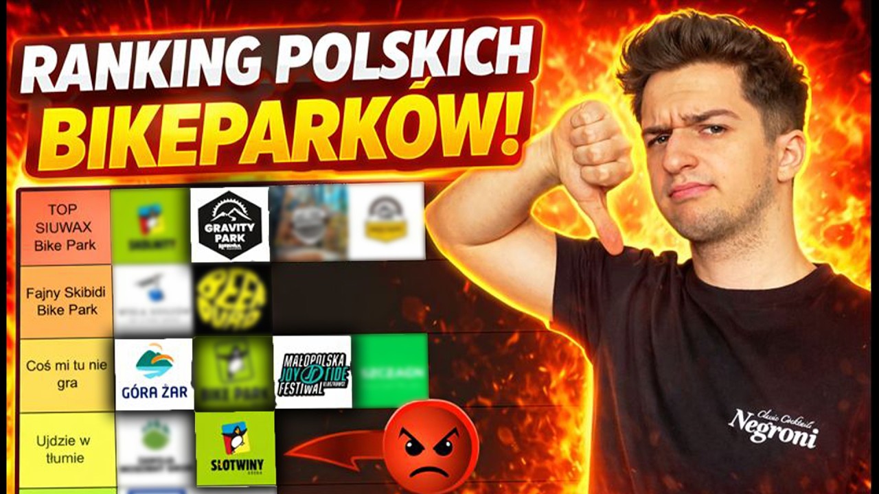 Najlepsze i NAJGORSZE Bike Parki w Polsce?! 😳 | TIER LISTA 2026