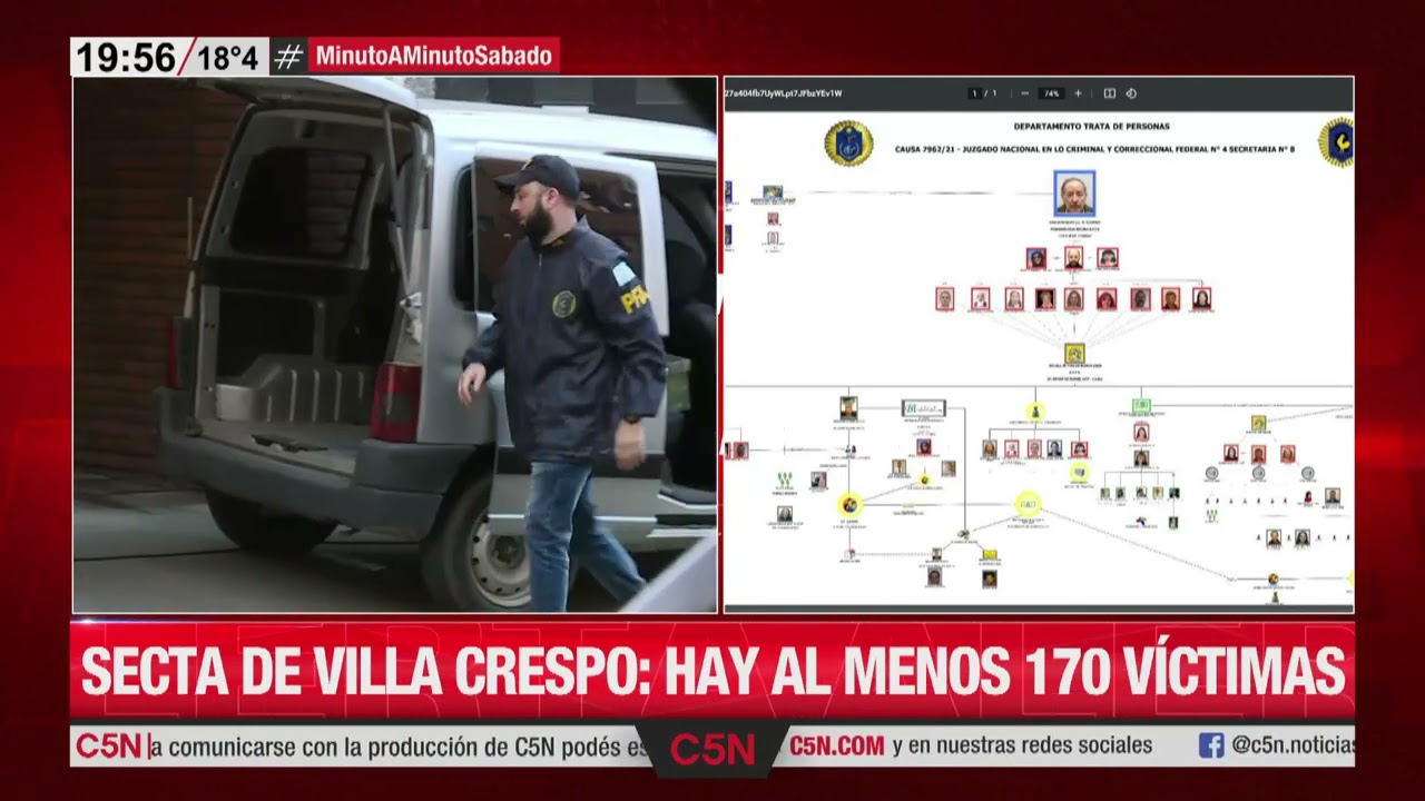 Quién es Juan PERCOWICZ, el líder de la SECTA desbaratada en VILLA CRESPO