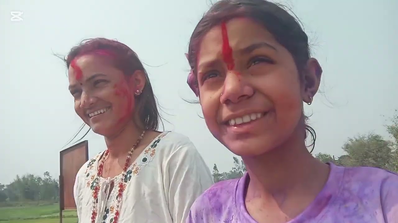 Holi KO vlog aayo hai sathi haru🖐️💘