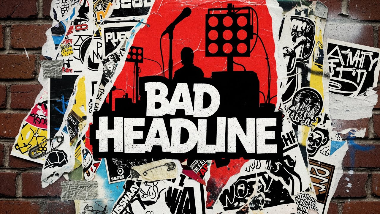 CyberChord - Bad Headline | Pop-Punk / Skate Punk / Alternative Rock (Lyric Video)