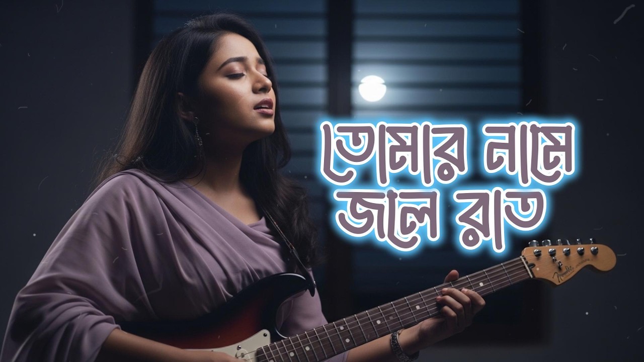 তোমার নামে জ্বলে রাত | Tomar Name Jole Raat | Emotional Female Rock Song