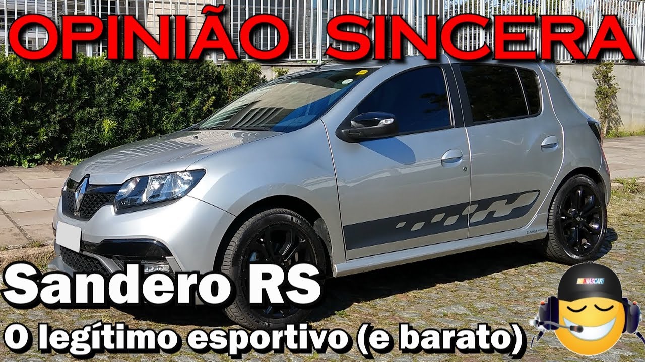 Renault Sandero RS - o esportivo a preço acessível! Qualidades, defeitos, características...