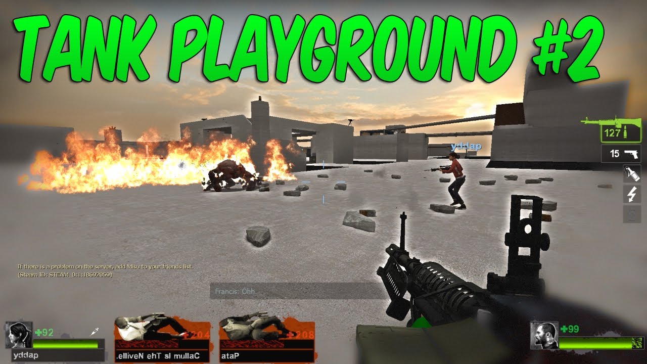 TRAPPED - TANK PLAYGROUND #2 Left 4 Dead 2
