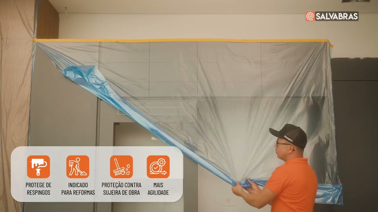 Salva Pintura é a solução definitiva para proteger móveis, paineis e laterais!