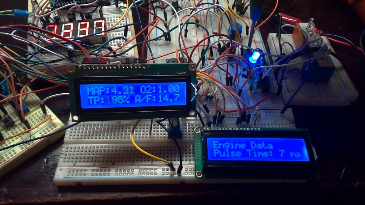 Arduino EFI Update with Engine Data