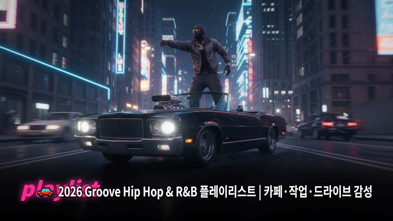 2026 Groove Hip Hop & R&B 플레이리스트 | 카페·작업·드라이브 감성