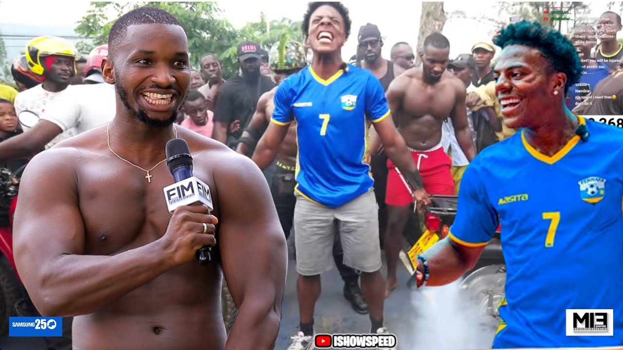 Boom🚨:Rutambi nyuma Yo Gukubita ISHOW SPEED aje Yariye inzuki🤣🔥Hohoyiiii🔥🤣