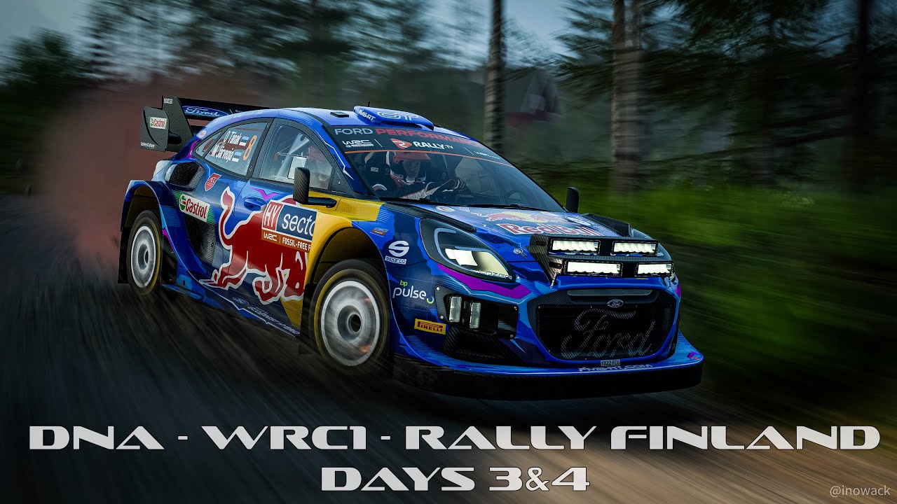 LIVE: EA WRC | DNA - WRC1 - Rally Finland Days 3&4 | Onboard