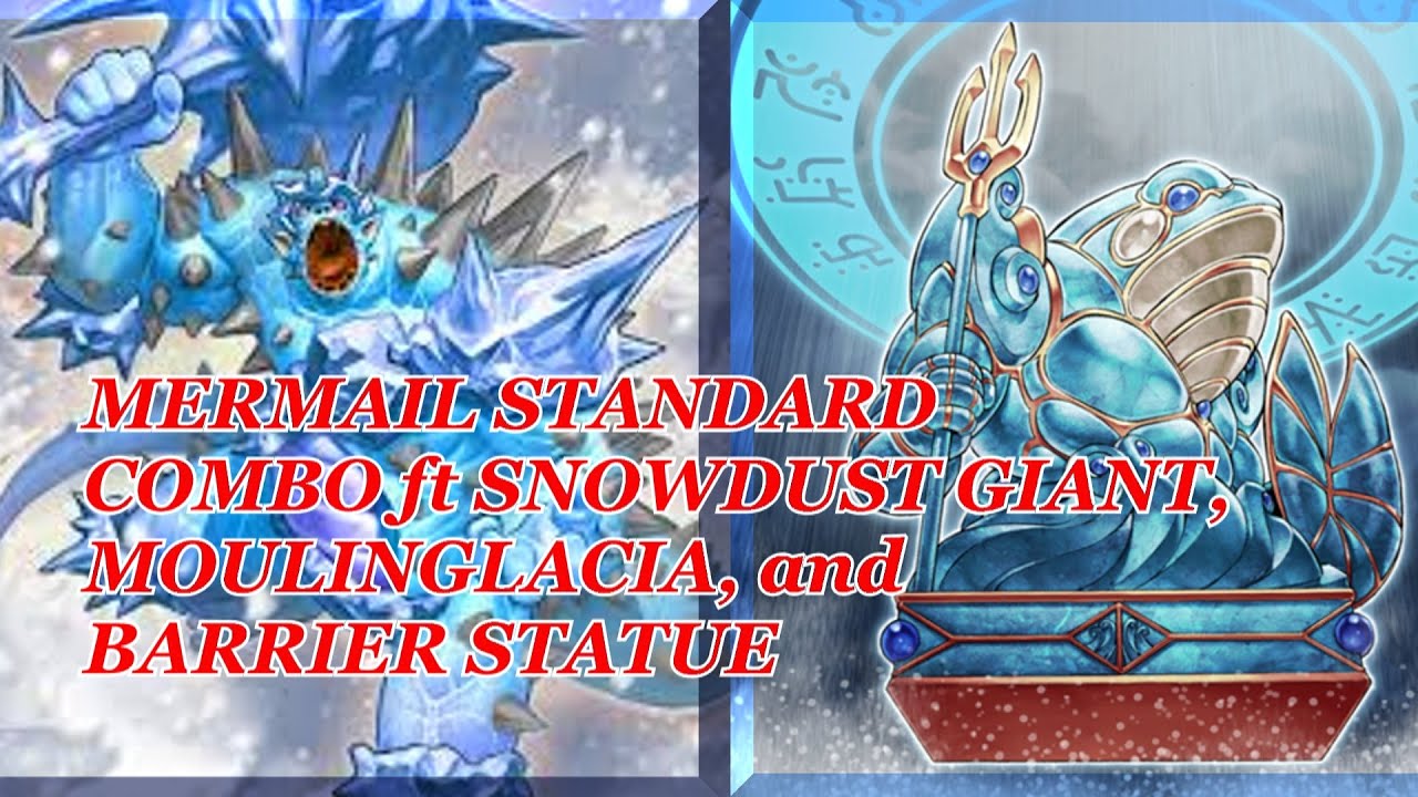 MERMAIL COMBO ft SNOWDUST GIANT MOULIN and BARRIER STATUE
