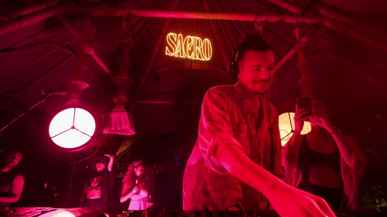 Pomboklap Special set at Sacro  @ Vagalume Tulum , México  (January 2024)