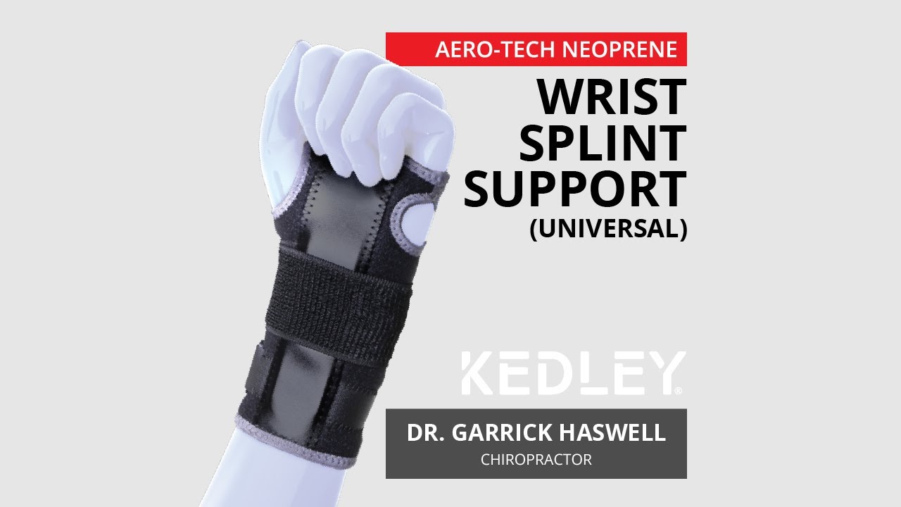 KEDLEY Wrist Splint - Chiropractor Information