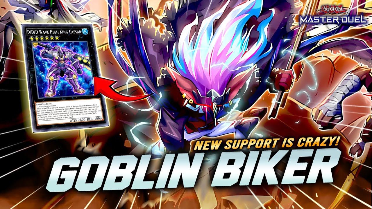🚀 NEW SUPPORT GOBLIN BIKER DECK – SMASHING THE META WITH SPEED & CHAOS! 🚀 [Master Duel]