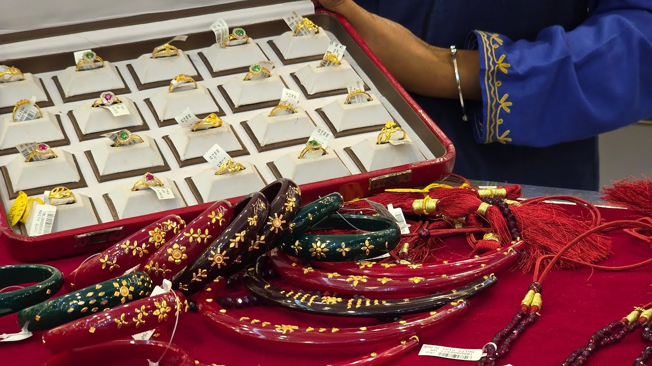 ✨ মাত্র ২২৪০/- থেকে শুরু — 18KT সোনার নতুন Jewellery Collection 💛 Maity Gini Palace