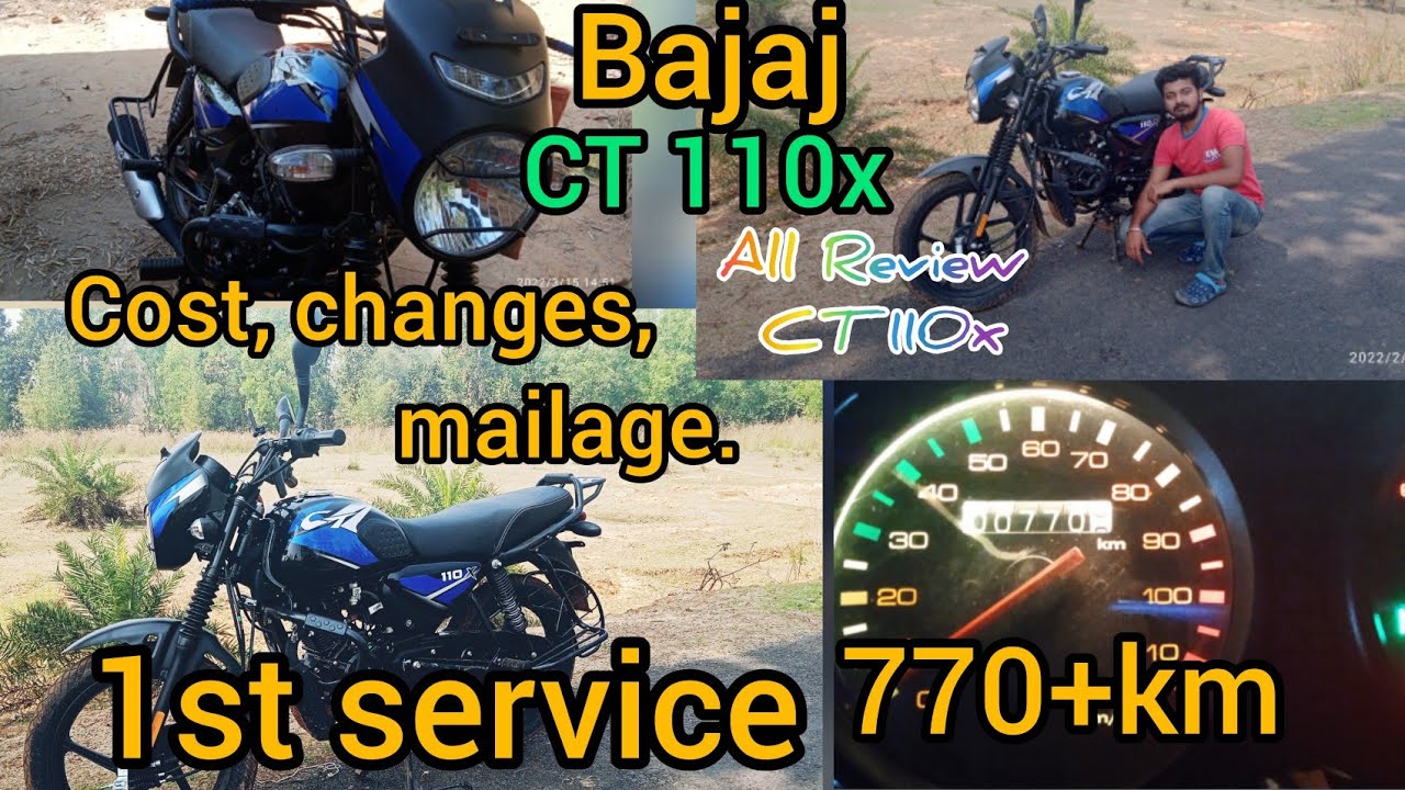 #Bajaj Ct110x BS6 2022 1st Service Cost | Review | Shocking😱 Result | All Changes,Charges,Detelce