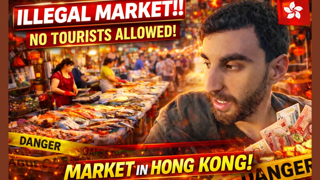 Undercover in Illegal market | Hong Kong’s Biggest Seafood Market