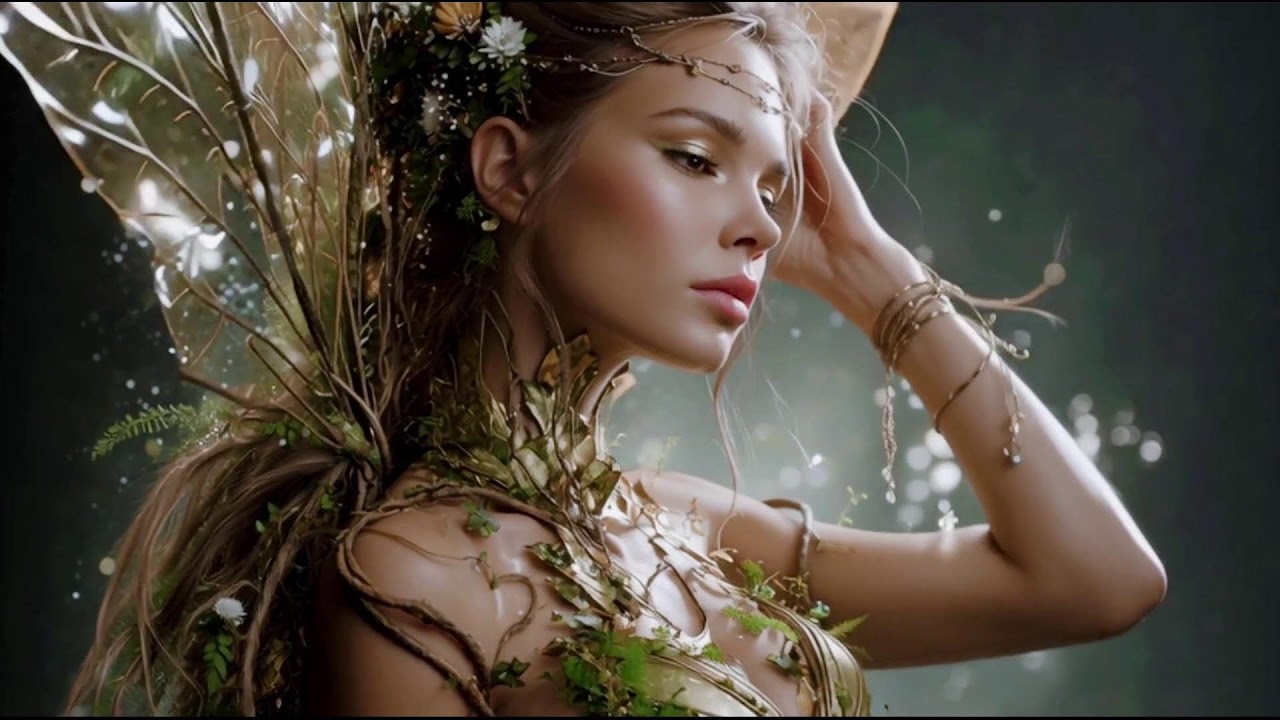 Goddess of Imagination: Inviting you into a Rococo fantasy of the most elegant melodies. 🕊️