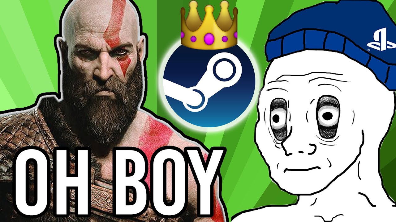 PlayStation Fanboys BREAKDOWN Over God Of War 2018 Being Announced For Steam