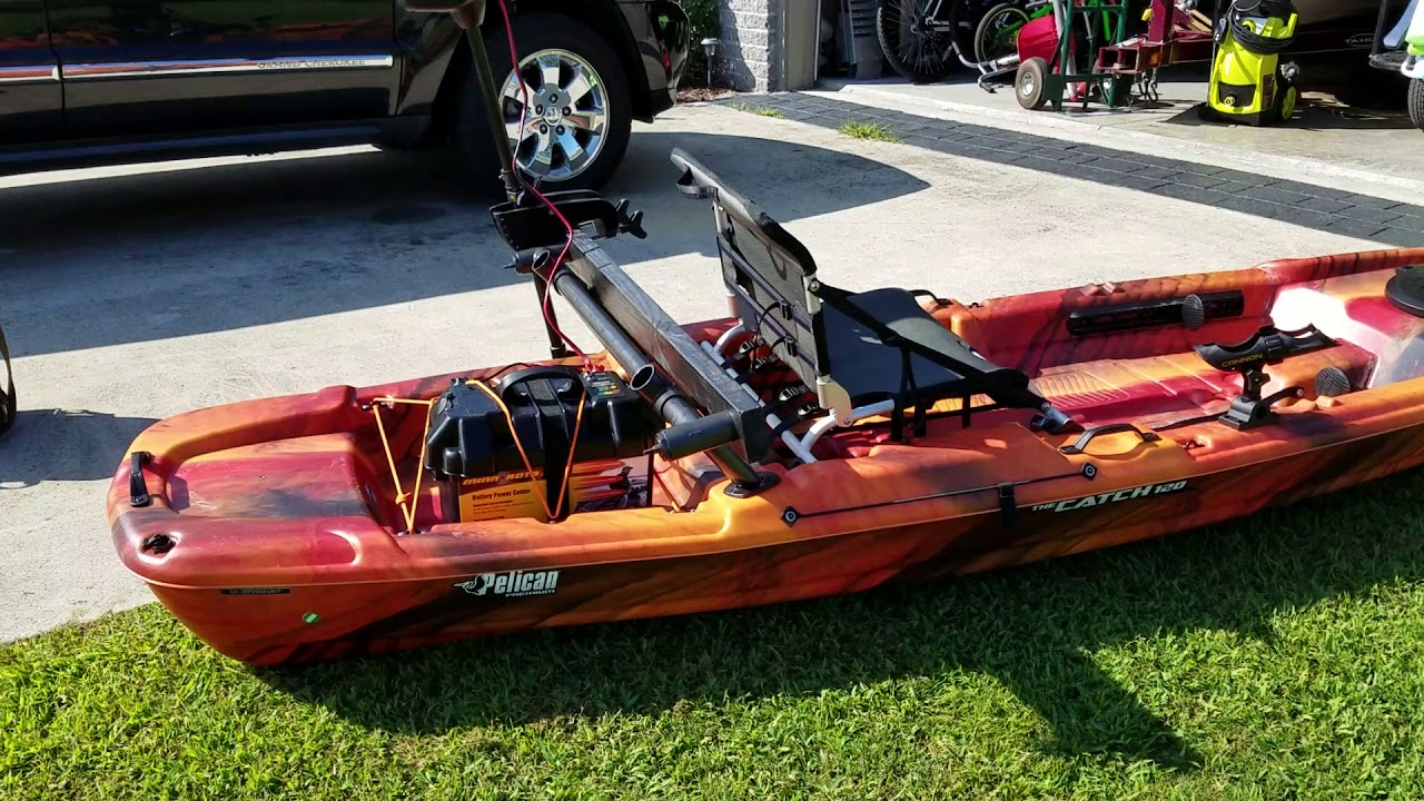 Pelican The Catch 120 trolling motor