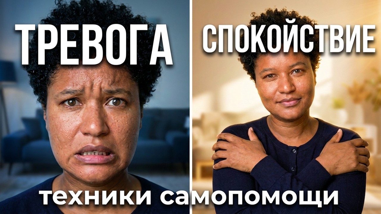 Как справиться с тревогой || техники самопомощи
