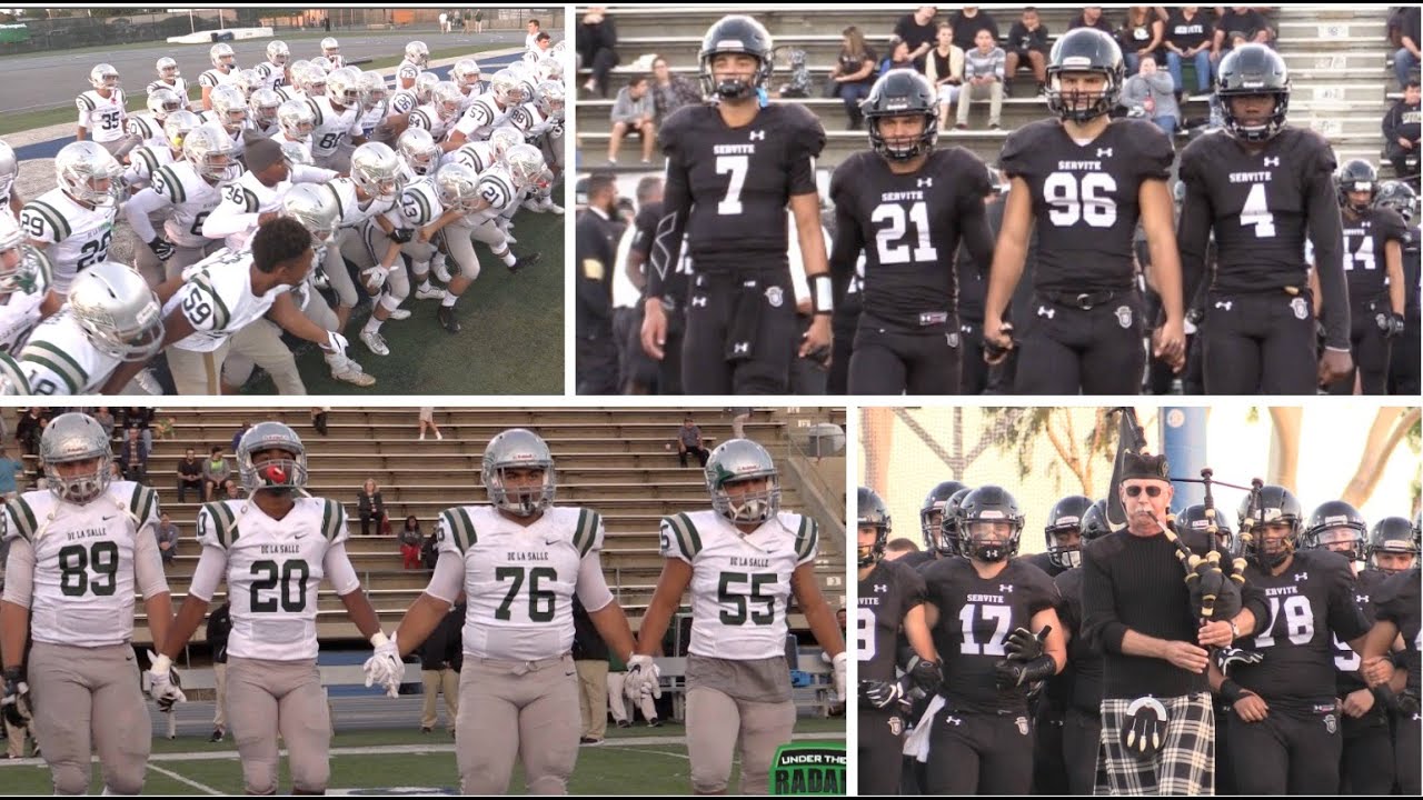 HSFB California : De La Salle vs Servite - Highlight Mix 2016