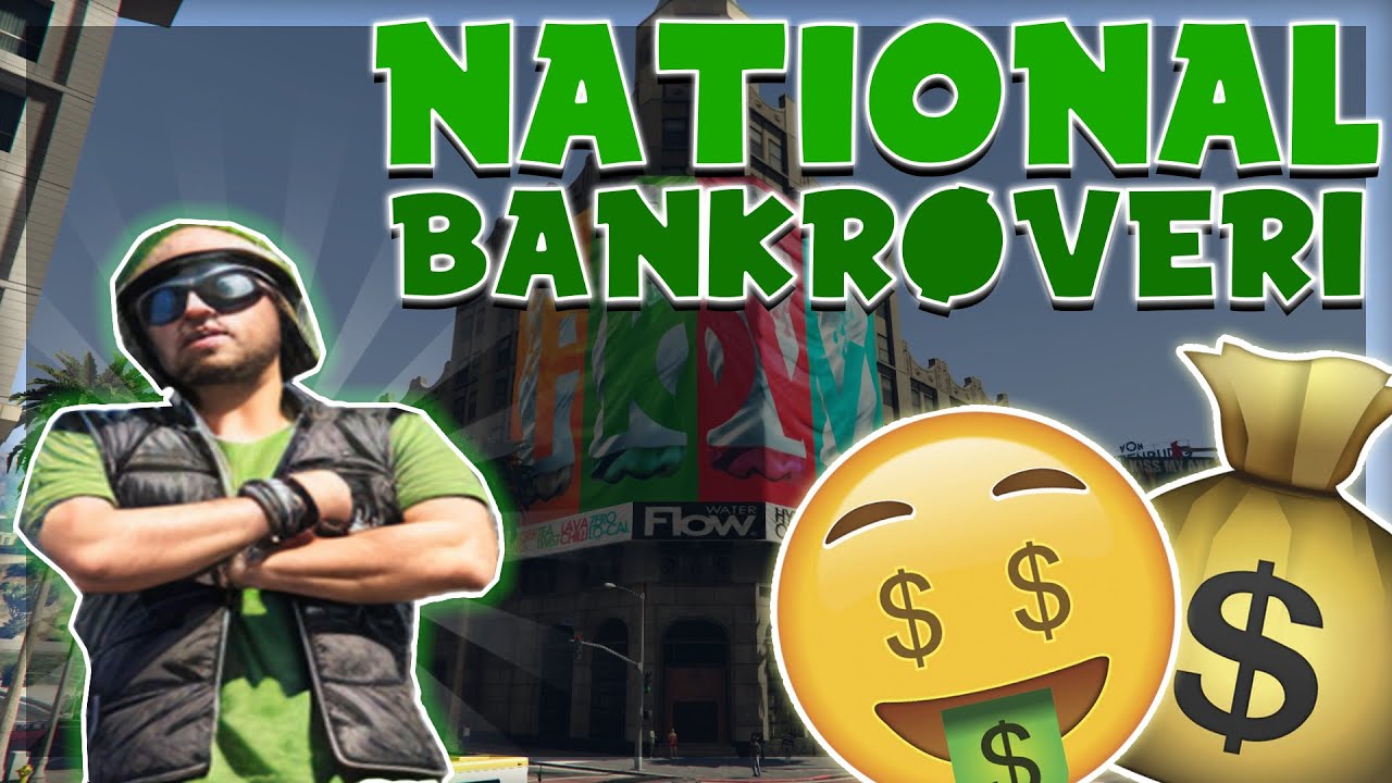 NATIONALBANK RØVERI MED EN GENIAL PLAN! | DANISHRP