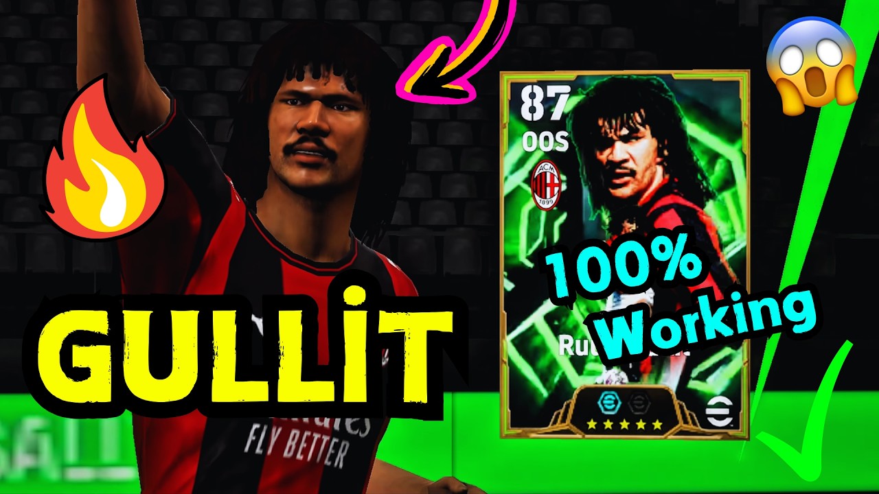 Easy Trick To Get 107 Ruud Gullit In eFootball 2026 Mobile 🔥