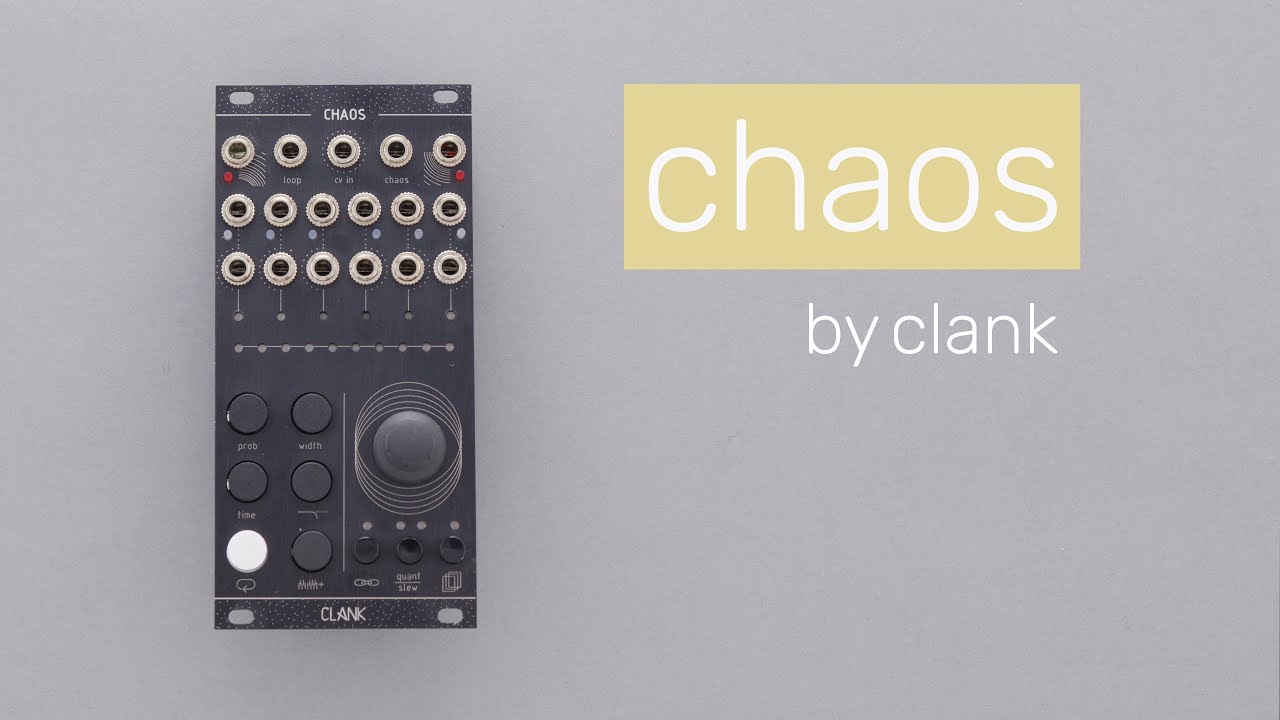 Explore the Chaos: A Clank Chaos Eurorack Sequencer Tutorial (w/ MFB Dominion 1 & OTO BAM)