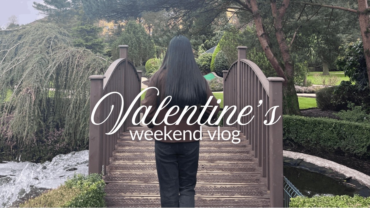 Valentine's Weekend Vlog | Staycation, Room Tour, Aldi Blocks in Bloom, Park Walk & Cozy Cafe Date