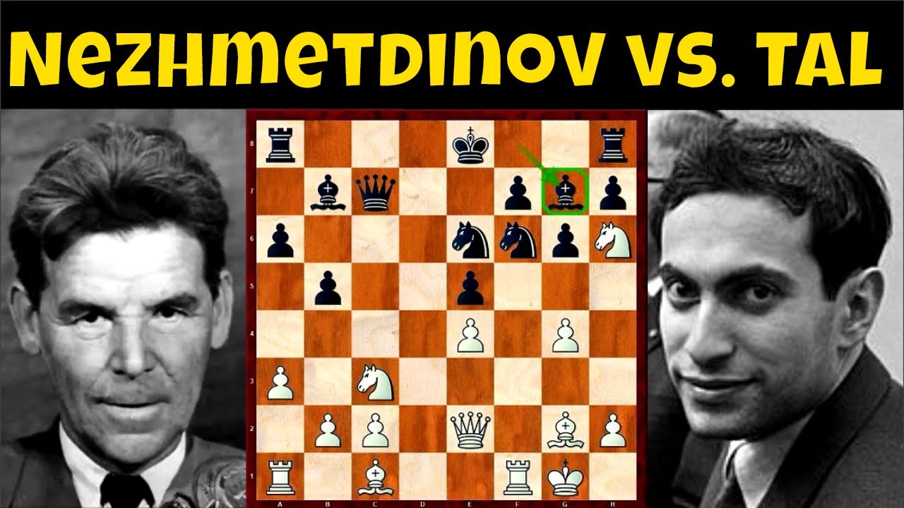 Si Nezhmetdinov lang daw ang sumasabay ng atakehan kay Tal? || Neshmetdinov vs. Tal || # 402