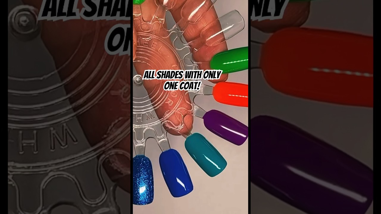 Trying Vibrant One Coat Gel Polishes! [Nail Reserve LA Collab]