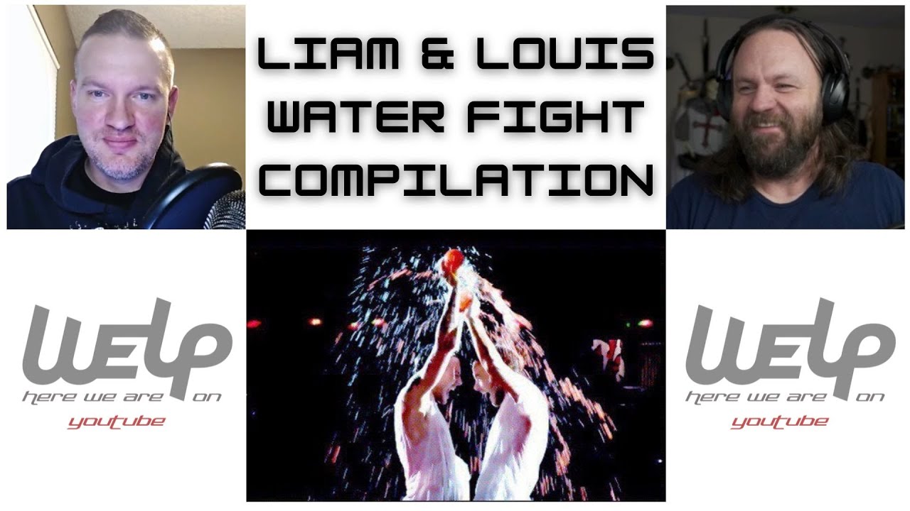 Liam Payne & Louis Tomlinson - Water Fight Compilation | REACTION