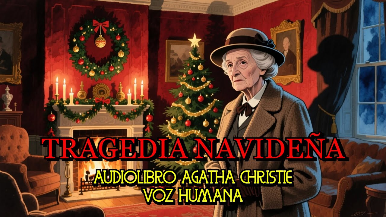 TRAGEDIA NAVIDEÑA AUDIOLIBRO AGATHA CHRISTIE ESPAÑOL VOZ HUMANA