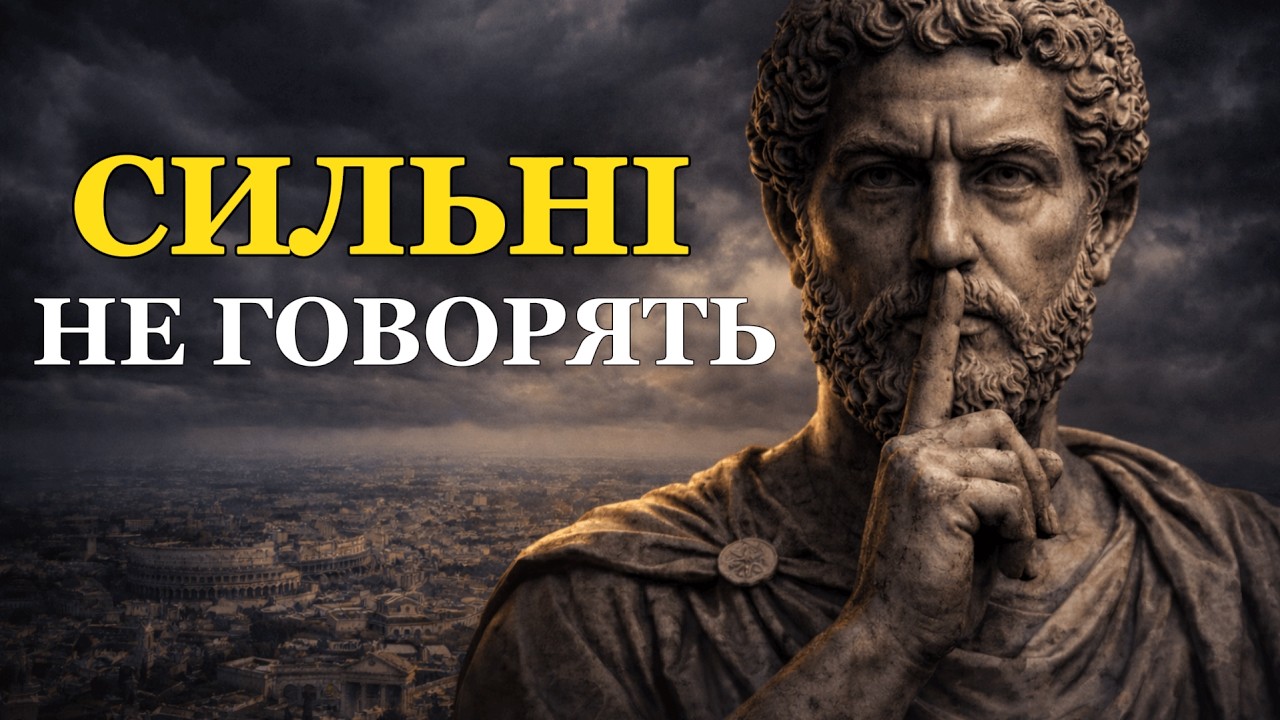 Сила МОВЧАННЯ: що знали стоїки, але не знає 90% людей