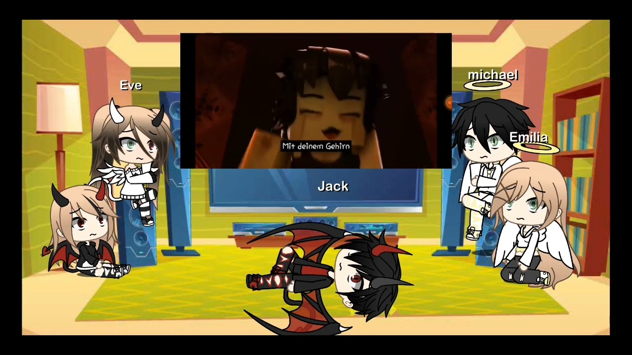 reaction auf Zombie girle