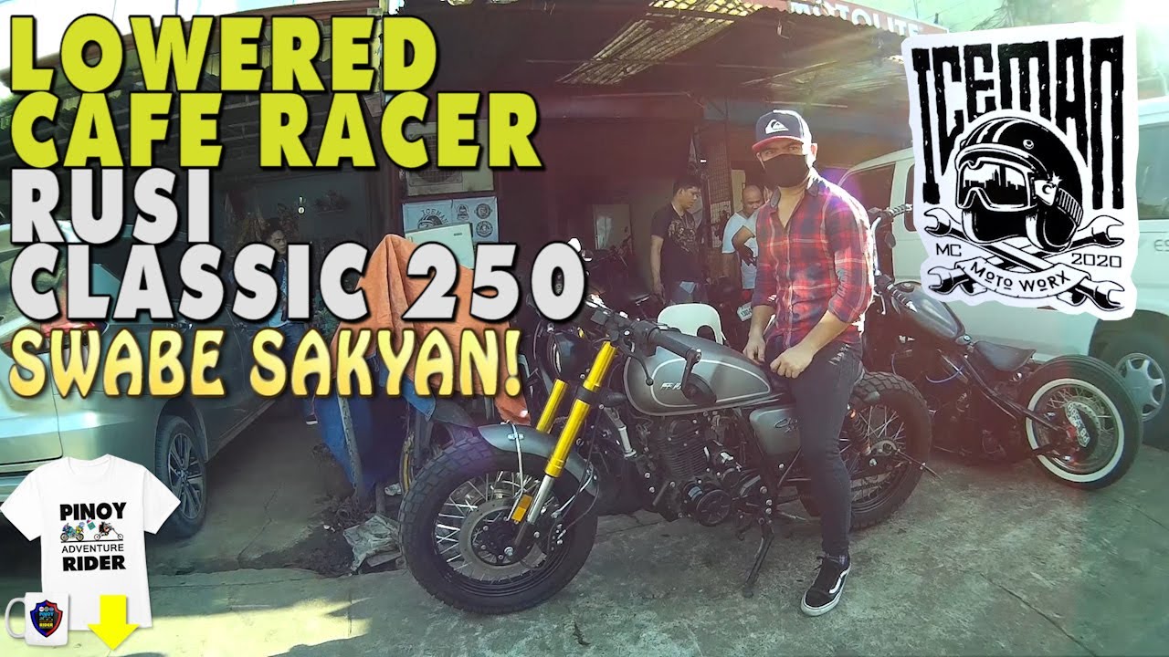 LOWERED CUSTOM RUSI CLASSIC 250 ~ SWABE SAKYAN!