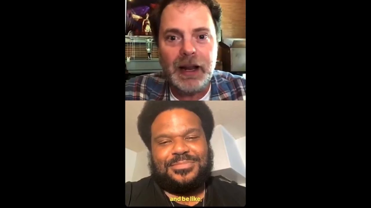 SoulPancake Instagram Live: Rainn Wilson and Craig Robinson - Hey There, Human!