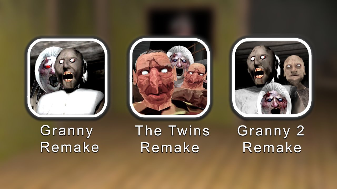 All DVloper Games Remake Full Gameplay - Granny 1.9 Remake Vs The Twins Remake Vs Granny 2 Remake