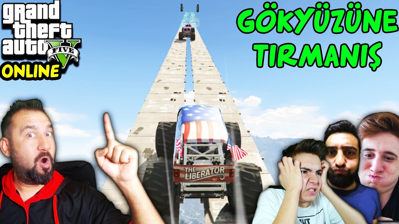 GÖKYÜZÜNE TIRMANIŞ! | EKİPLE GTA 5 ONLINE