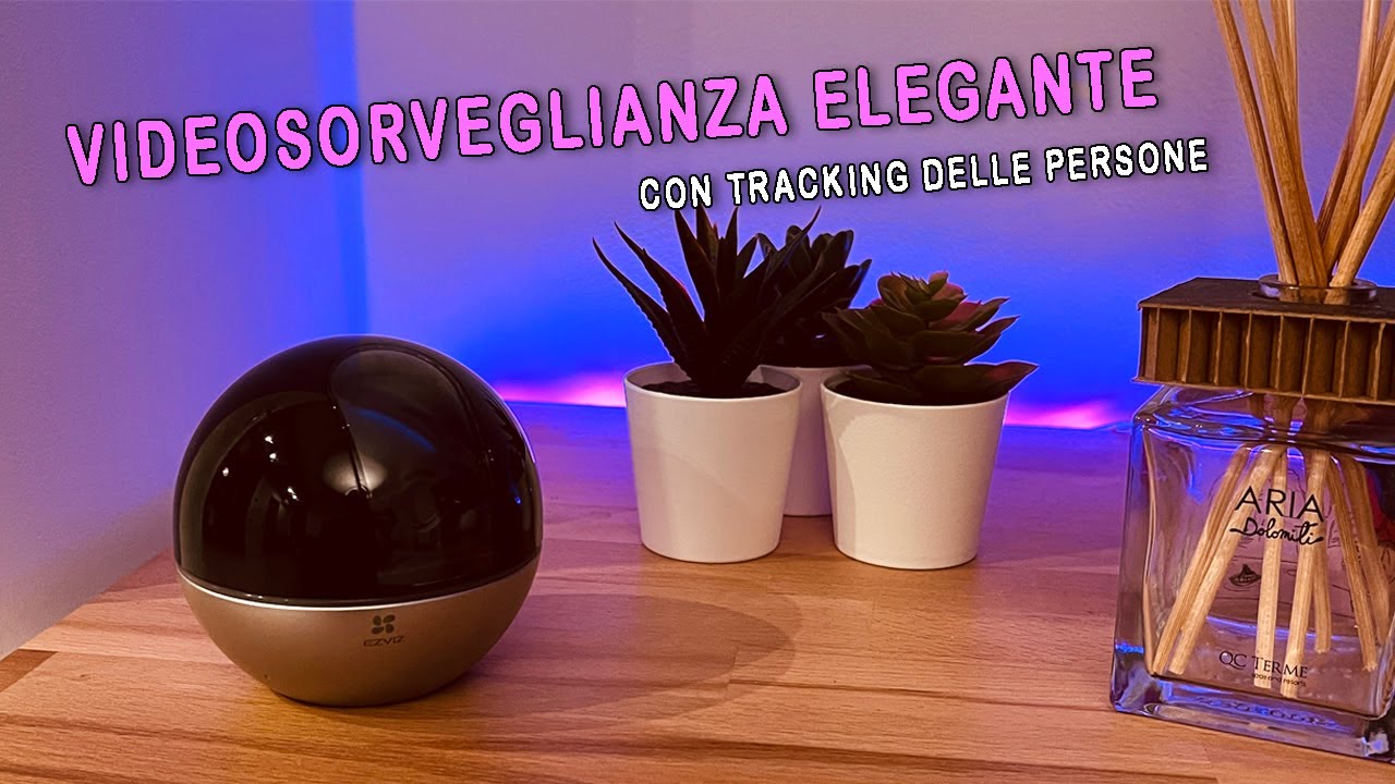 Ezviz C6W - Telecamera per video sorveglianza PTZ da interno