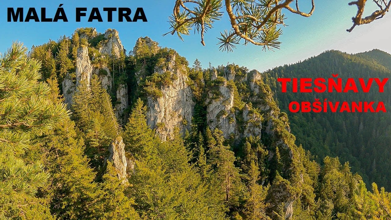 MALÁ FATRA: Prechod cez Zbojnícky chodník a Tiesňavy + dolina Obšívanka
