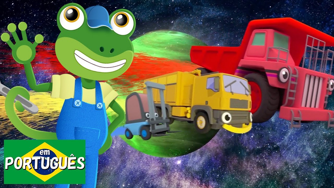 Gecko vai ao cinema com amigos! | Garagem de Gecko | Caminhões e muito mais! | Vídeos infantis