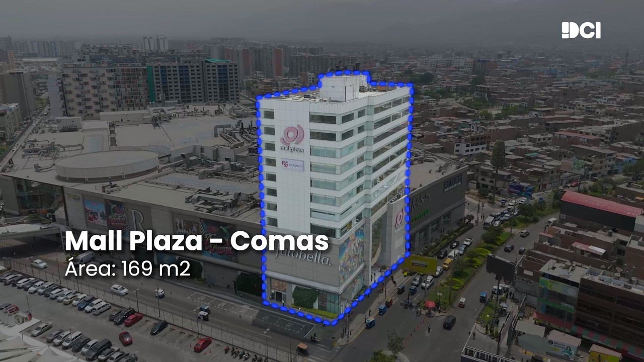 Alquiler de oficina de 169m2 en el Mall Plaza | Comas