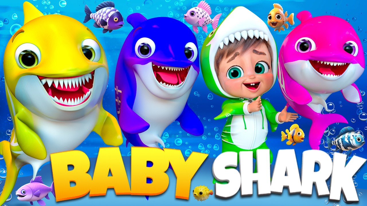 Baby Shark’s Ocean Party - Kids Songs & Nursery Rhymes #BabyShark #NurseryRhymes