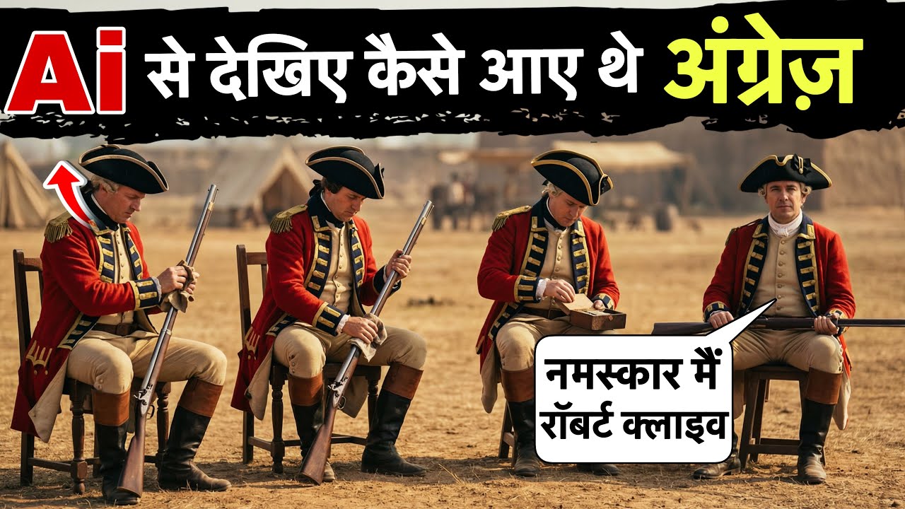 Ai से देखिए कैसे आए थे अंग्रेज़ भारत ! Coming Of Europeans || Modern History Ai Videos || #aihistory
