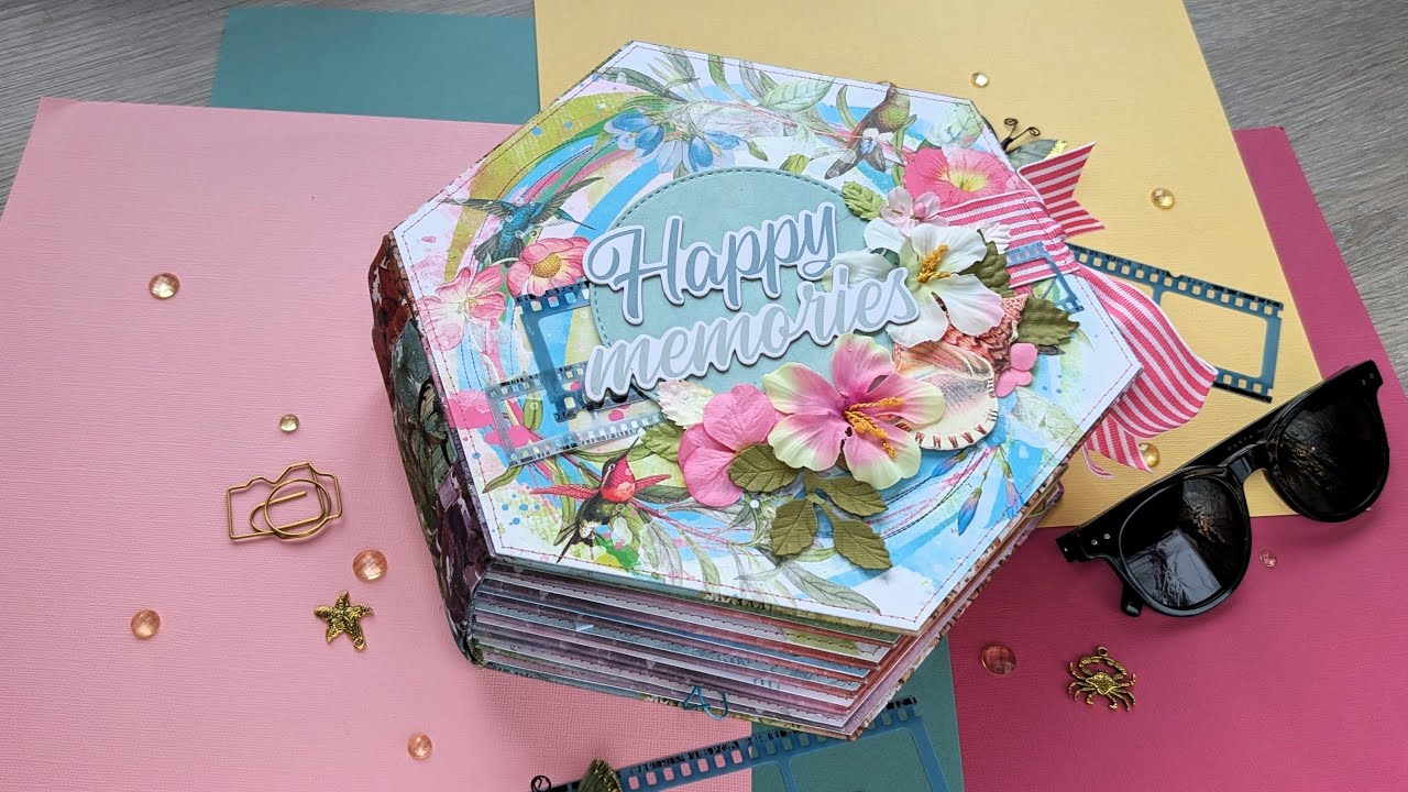 Handmade Photo Album  “Happy memories”