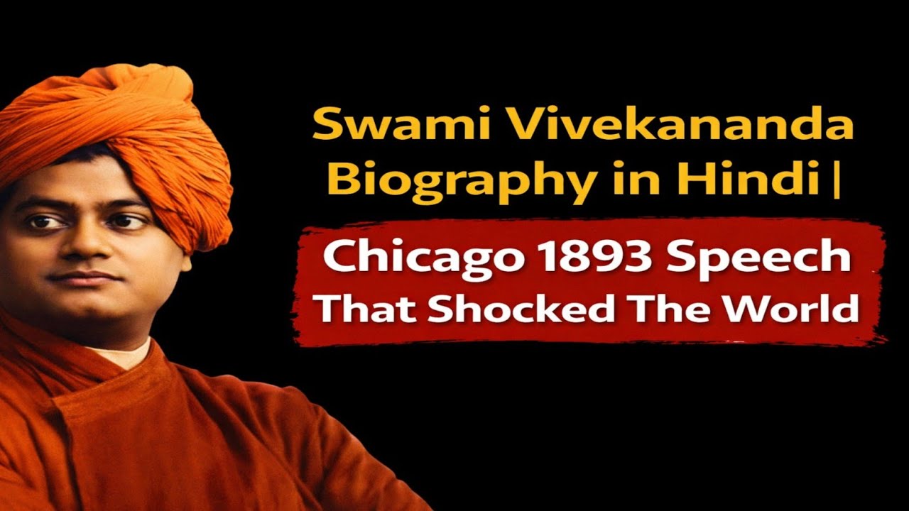 Swami Vivekananda Biography in Hindi | Chicago 1893 Speech That Shocked The World